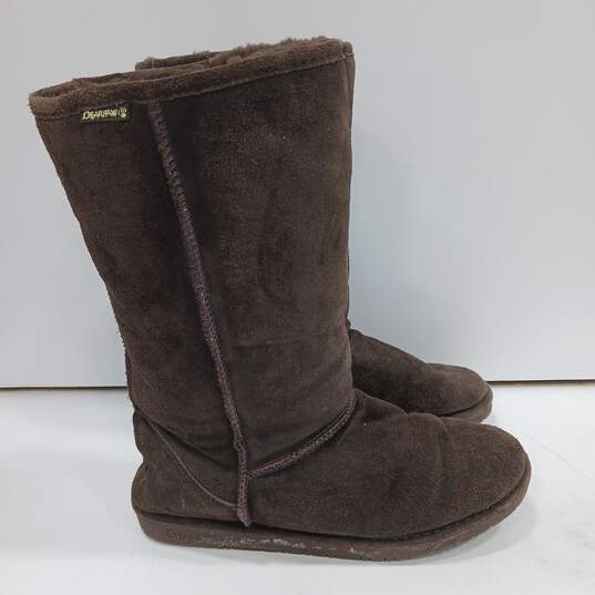 Bearpaw Emma Shearling Boots Women's Size 10 image number 3