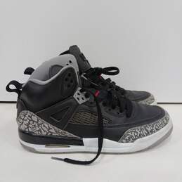 Boys Jordan Spizike 317321-034 Black Lace Up Mid Top Basketball Shoes Size 6Y alternative image