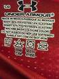 Under Armour Mens Grey/Red Pullover Athletic Shirt Size LG image number 3