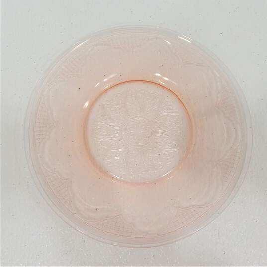 Vintage Pink Glassware Dinnerware Teacup Creamer Mixed Lot image number 2