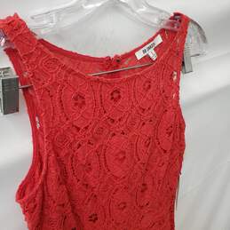 Red Lace Women's BB Dakota Size 0 Party Dress alternative image