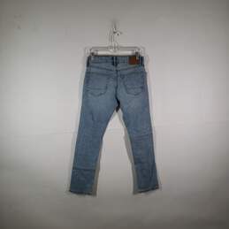 NWT Mens Blue Slim Fit Performance Denim Straight Leg Jeans 27X30 alternative image