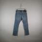 NWT Mens Blue Slim Fit Performance Denim Straight Leg Jeans 27X30 image number 2