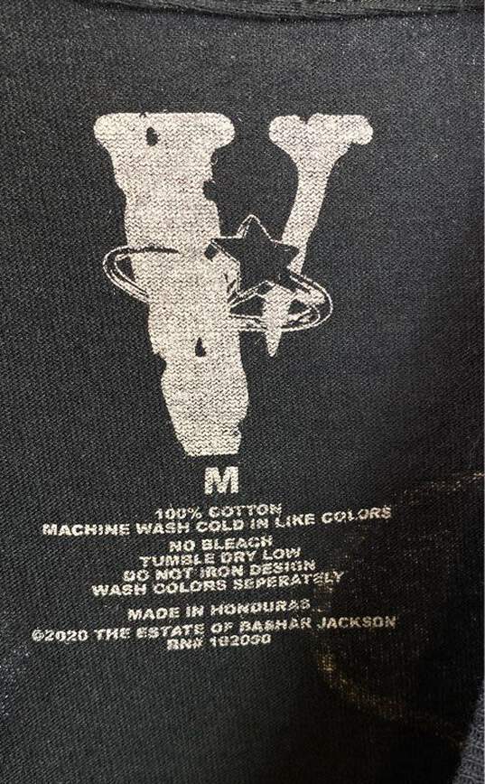 Pop Smoke x Vlone Men Black The Woo T Shirt M image number 3
