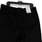 NWT Mens Black Flat Front Slash Pocket Straight Leg Dress Pants Size 36x30 image number 4