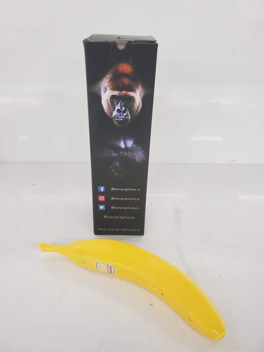 Banana Phone Bluetooth Connection - Untested - For Parts or Repair image number 1
