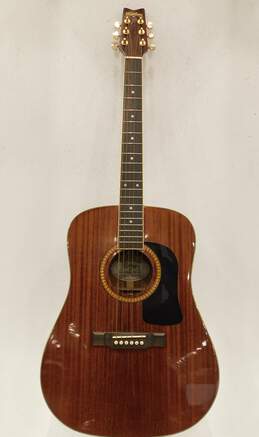 George Washburn Brand D-100M Model Wooden 6-String Acoustic Guitar w/ Gig Bag