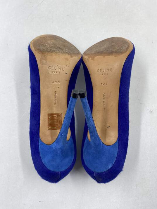 Celine Blue heel Heel Women 10 image number 5