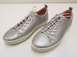 Ecco Spikeless Golf Soft 7 Women's Monochromatic Silver Shoes Sz. 9