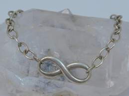 Tiffany & Co. Sterling Silver Infinity Classic Link Bracelet 6.0g alternative image