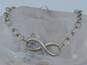 Tiffany & Co. Sterling Silver Infinity Classic Link Bracelet 6.0g image number 2