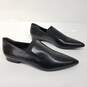 Alexander Wang Black Leather Pointy Toe Loafers Women's Size 7.5 image number 3
