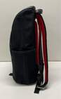 Paul Smith Black Red Nylon Backpack Bag image number 4