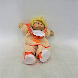Vintage 1986 Cabbage Patch Circus Kids Girl Doll Clown Outfit Orange