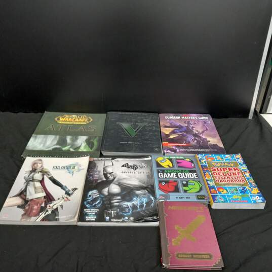 8pc Bundle of Assorted Game Instruction Manuals image number 2