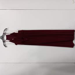 Women's Burgundy DB Studio Dress Size 16