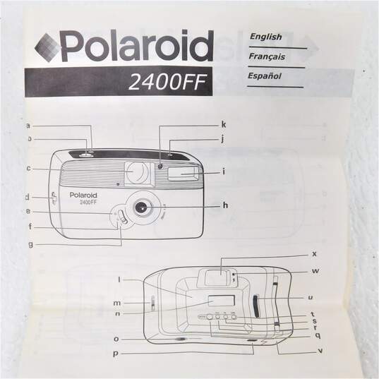 Polaroid 2400FF Focus Free Auto Flash 35MM Film Camera image number 10