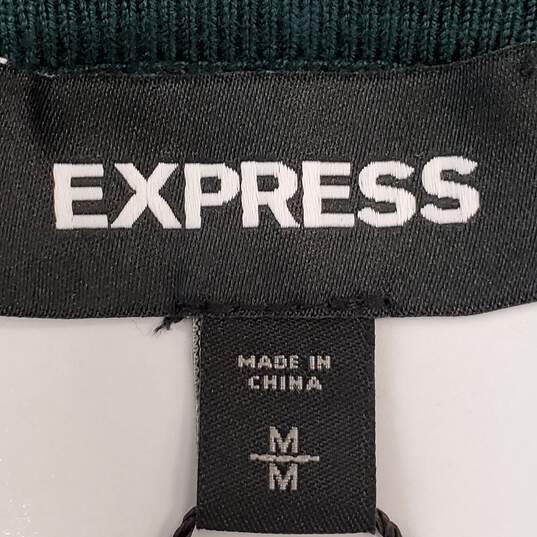 Express Women Green Dress M NWT image number 3