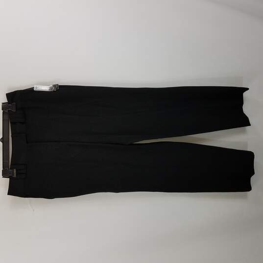 Buy the Larry Levine Women Dress Pants Black Size 12 L