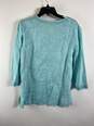 Chicos Women Blue Blouse 1 NWT image number 2