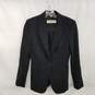 Burberry Black Wool Blazer Jacket Women's Size 4 image number 1