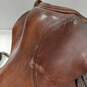 Rossi Caruso Chestnut English Leather Riding Saddle image number 4