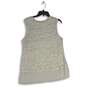 NWT Womens Gray Round Neck Sleeveless Pullover Tank Top Size Large image number 2