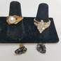 Gold Filled FW Pearl Gode & Cubic Zirconia Jewerly Bundle 3 pcs 9.7g image number 2