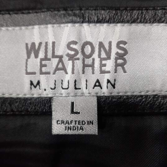 Wilsons Leather Jacket Men's Size L image number 3