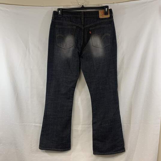 Women's Charcoal Wash Levi's 515 Nouveau Lo-Rise Bootcut Jeans, Sz. 12 Mis image number 2