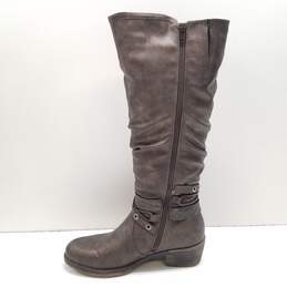 Remonte Tex High-Knee Women Boots Brown Size 8.5 alternative image