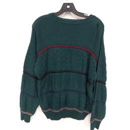 Vintage Lobo by Pendleton Men's heavyweight Green LS Knit Sweater Size L alternative image