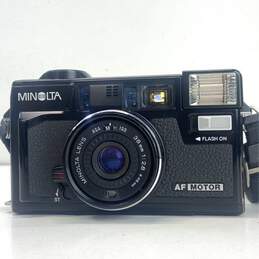 Minolta Hi-Matic AF2-M 35mm Point & Shoot Camera-FOR PARTS OR REPAIR