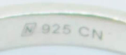 Artisan Sterling Silver Topaz CZ Ring Variety 9.3g image number 5