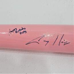Corey Hart Autographed Baseball Bat w/ COA Milwaukee Brewers alternative image