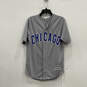 Mens Gray Chicago Cubs Willson Contreras #40 Baseball-MLB Jersey Size S image number 1