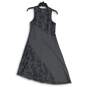 NWT Womens Gray Crew Neck Sleeveless Asymmetric Hem A-Line Dress Size 4 image number 2
