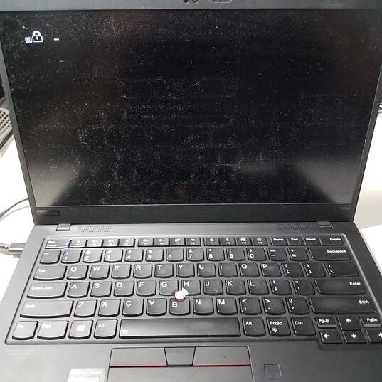 Lenovo ThinkPad X1 Carbon 7th gen (20QD0009US), Intel Core i7-8665U (1.90GHz), 16GB RAM, No SSD - Locked BIOS - Parts or Repair image number 2