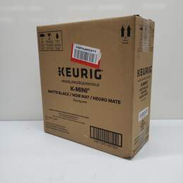 NEW SEALED Keurig K-Mini Single Serve Coffee Maker Matte Black
