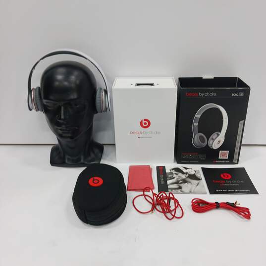 Beats by Dre - Monster Beats Solo HD Headphones - White image number 2