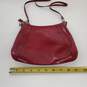 Monsac Red Leather Crossbody Purse image number 5