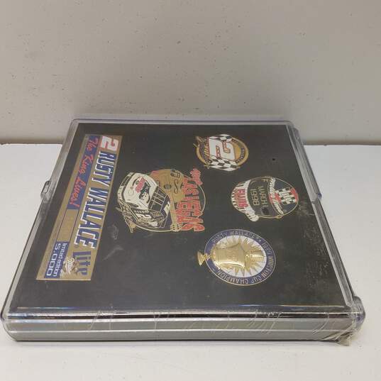 Sealed 1998 NASCAR Racing Team Commemorative Pin Set Rusty Wallace #2 1686/5000 image number 5