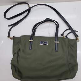 Army Green Kate Spade Satchel Shoulder Bag