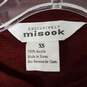 Misook WM's 100% Acrylic Burgundy Button Down Cardigan Size XS image number 3