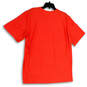 Mens Orange Short Sleeve Crew Neck Stretch Pullover T-Shirt Size XL image number 2