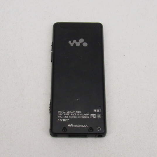 Sony Walkman NWZ-E475 16GB MP3 Player Black image number 2