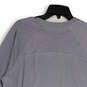 NWT Womens Gray Loose Fit Long Sleeve Crew Neck Activewear T-Shirt Size L image number 4