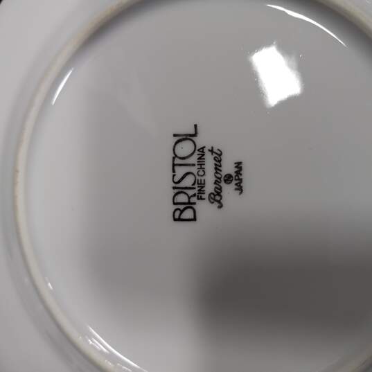 Bundle of Seven Bristol China Baronet Pattern Bread Plates image number 5