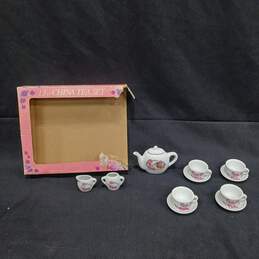 Vintage Barbie 1992 Ceramic Tea Set By Chilton Toys