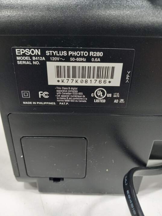 Epson Stylus Ultra HD R280 Photo Printer B412A image number 6